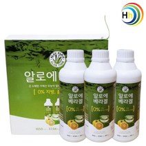 알로에팜 유기농 알로에겔 생알로에 베라겔, 1000ml 5+1병