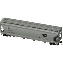 Bachmann Industries CSX #256439 ACF 56' 센터플로우 호퍼(HO 스케일 트레인), 한개옵션0