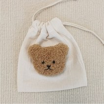 (이거찜) 곰돌이 인형 브로치 소품 악세사리 뱃지