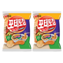 국내최초 100% 리얼감자 농심 포테토칩 육개장사발면맛 60g 2봉