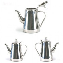 스텐 서빙주전자 호텔 물 워터포트 1.5L 음식점 카폐 레스토랑 커피숍 뷔폐 식당, 쿠팡 본상품선택, 쿠팡 본상품선택