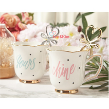 리앤킴 북유럽 모던 스타일 도자기 커피잔 세트 YD50, 2인세트, 1개