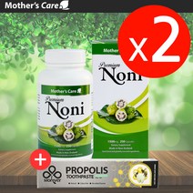 마더스케어 프리미엄 노니 1500mg 250캡슐 2개