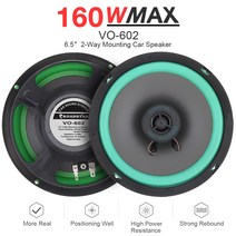 스피커 벤츠스피커 4인치 6.5인치 스파크스피커 1 조각 6.5 인치 160W 자동차 HiFi 동축 차량 문 자동 오디오 음악 스테레오 자동차에 대 한 전체 범위 주파수