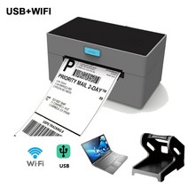 영수증 프린터 포스 출력기 주방 라벨 4x6 데스크탑 열 Etsy ShopifyEbay Amzon FedEx ups와 호환, 9220W with holder, CHINA_AU 플러그