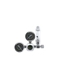어항 이산화탄소 수족관 CO2 레귤레이터 더블 미터 솔레노이드 소다스트림, 알루미늄합금 대형 더블(구조용 스틸 실린더용)