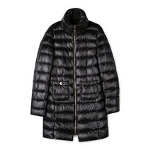 HERNO 에르노 여성 마리아 블랙 패딩 PI0002DIC 12017 9300