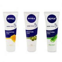 니베아 모이스춰 핸드크림 알로에 올리브 허니 피부보습 손보호 핸드케어, 1+1니베아 알로에베라핸드크림75ml