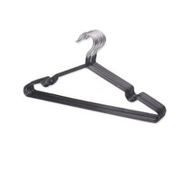 영스타 논슬립 PVC 코팅옷걸이, 20개, 검정