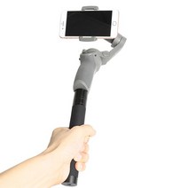 짐벌 셀카 유튜버 OM 4 Osmo 모바일 3 액세서리 삼각대/확장 막대 DJI 전화 핸드 짐벌 자전거 브래킷 보관, 02 Extension Rod