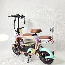 전기자전거 전동자전거 세발 2인용 삼륜 배달 26인치 접이식 1000W, 작은사과 업그레이드 3인승 칠색, 48V