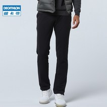 예약판매 Decathlon 스포츠 바지 남성 캐주얼 가을겨울 골프 플러스 벨벳 패딩 팬츠 남성 MSTP