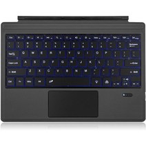 게이밍키보드 커스텀 사무실 키보드microsoft surface pro 6 2018 5, 백라이트, 서피스 프로 3용