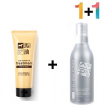 마유 트리트먼트 린스 머리결 머릿결 좋아지는법 팩 20대, 마유트리트먼트 1개_아하바하토너 1개