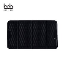 bob 다용도 차량용 논슬립 실리콘 패드 젤리 거치패드, 차량용실리콘패드_블랙