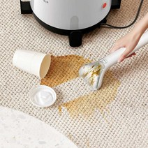 패브릭 청소기 카펫 매트리스 반려동물 다용도, 화이트기본형