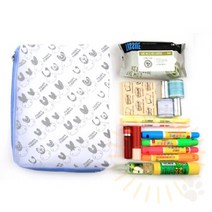 단디 래빗 케이스 B5 반투명지퍼백