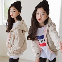 미니로이 리버 여아 주니어 집업