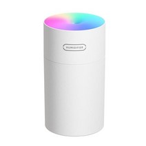 초음파 가습기 미스트 메이커 mini 휴대용 usb air 가습기 초음파 청정기 아로마, 하얀색, 1-협력사