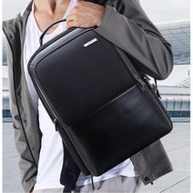 학생 남자 소가죽백팩 대용량 캐리어결합 군대더블백