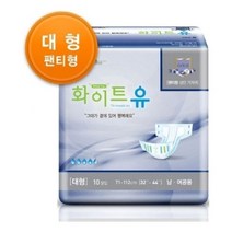 엄지척 성인용기저귀 매직 골드 대형 80매, 1