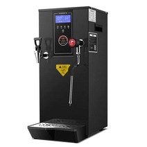 업소용 온수 디스펜서 편의점 카페 전기 가열 정수기, 12L LCD 터치스크린 화이트