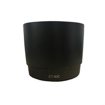 ET-83C 대백 일세대 헤드커버 100-400 77mm 싱글 카메라 렌즈 부품 캐논 적용, 하나