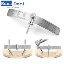 오토클레이브 고압증기멸균기 치과 측정 눈금자 임플란트 위치 확인 가이드 외과 심기 각도 게이지 오토클, 한개옵션0