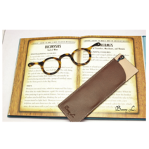 보니엘 안경걸이 루페 여행용돋보기 노안안경 휴대용돋보기 루빼 목걸이돋보기, 2.베이지