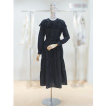 [써스데이아일랜드] 레이스 카라 롱 원피스 T226MOP159W(2124784)