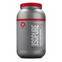 Isopure 이소퓨어 분리 유청단백질 보충제 프로틴 단백질보충제 제로카브 스트로베리크림 1.36kg, 1세트, 1세트
