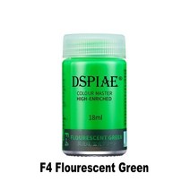 DSPIAE F1 ~ F8 형광 컬러 래커 오일 페인트 모델 착색 안료 플라스틱 스프레이 도구 건담 취미 DIY, 04 F4