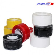 실리콘 무점착 방수 내열 전기 절연 자기융착 테이프 무점착테이프 러버 공구, 실리콘테이프[화이트]