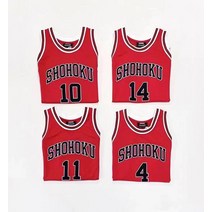 북산 슬램덩크 유니폼 Slam Dunk 공동 SDxMN 고급 사용자 정의 버전 Rukawa Maple Sakuragi Flower Road Mitsui Shou Miyagi Ryo