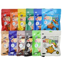 바핑클레이 50g, 1세트, 12색