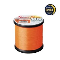 다이와 사이트 서프2 핫 오렌지 1000M 바다원줄 한국다이와정품, 3호