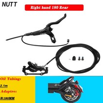 전동킥보드 전동스쿠터 NUTT 전기 스쿠터 유압 디스크 브레이크 Kugoo G2 Pro M4 M5 140 160 180mm 파워 오, 09 Right hand 180 Rear
