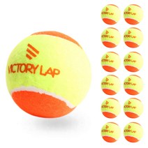 빅토리랩 주니어 테니스공 오렌지2 무압구 12개입