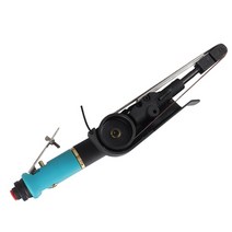 벨트샌더 탁상 밸트 그라인더 목공HIFESON-공압 샌딩 벨트 기계 2 인치 20x520mm 연삭 및 연마 철판 목재 플라스틱 104139, Blue handle