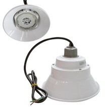 대도 LED 천정형 투광등 30W IP68 방수 투광기 방수등 외부간판 공사현장 캠핑장 실내스튜디오 작업등, 전구색