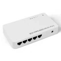 기가비트 5포트 스위칭허브 공유기 연결 허브 1000Mbps PC 노트북 연결