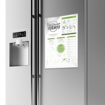 자석 안내보 게시판용 A5 포켓카드 3매 문구정리 깔끔한자료정리 데스크정리킷 다용도 디자인이예쁜 사계절