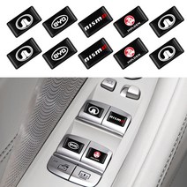 자동차 로고 원격 키 스티어링 휠 배지 스티커 10 개 BMW 아우디 메르세데스 벤츠 테슬라 렉서스 마쓰다 볼보 도요타 혼다 용품, 14.10pcs - For Renault, 10개