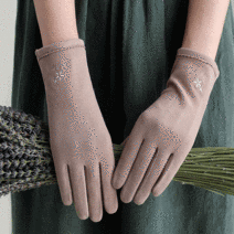 Joyce shop 오래달리기 여성장갑 G25 겨울 여성 여자 방한 털 기모 니트 모직 등산 스키 보드 스포츠 자전거 용품 장갑