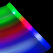 야광맨 LED 야광봉 스펀지봉 1pcs, [칠색봉]LED스펀지봉+배터리포함