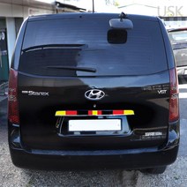 USK 그랜드 스타렉스 전용 트렁크 가니쉬 포인트 퍼포먼스 데칼 스티커 랩핑지 튜닝 DIY 용품, G.타입