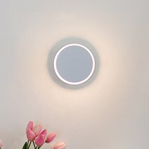 LED 트랜스 원형 8W 벽등 2color포인트벽등, DS 화이트