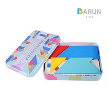 바른키즈 T아이큐 탱그램 퍼즐 / 칠교퍼즐 탱그램-72394EA, 본상품선택