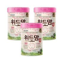 위드맘 리뉴얼 제왕 2단계 3캔 황금변 유산균 소화 파스퇴르 장건강 아기분유 1세트