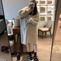 여성 간절기 후드 롱가디건 4컬러
